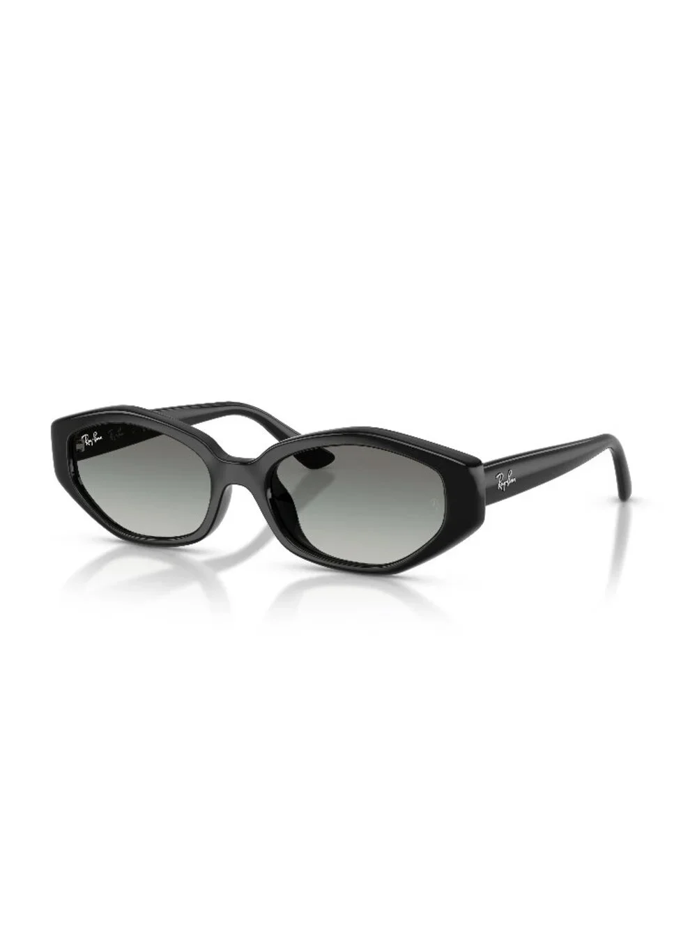 New Ray-Ban Unisex Sunglasses Black Grey Lens Injected Frame Ray Ban RB4473D 56